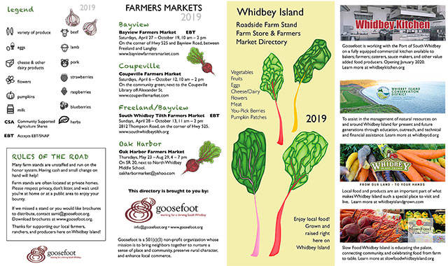 Goosefoot farm brochure bigger, better than ever