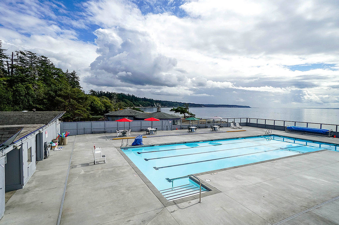 Photo provided                                The pool at Admiral’s Cove Beach Club will be open for swim lessons over the summer.