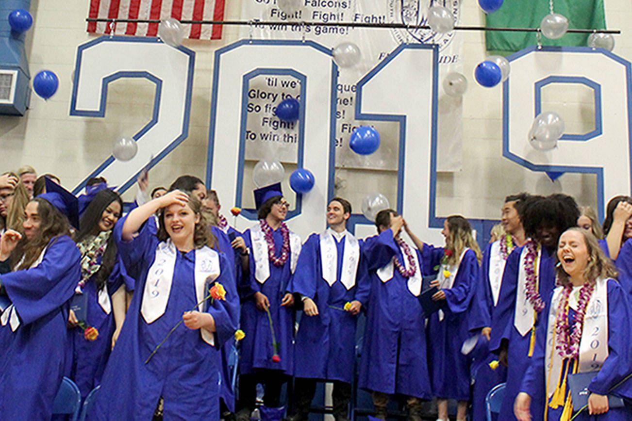 South Whidbey Class of 2019 urged to keep up the passion, ‘get out and play’