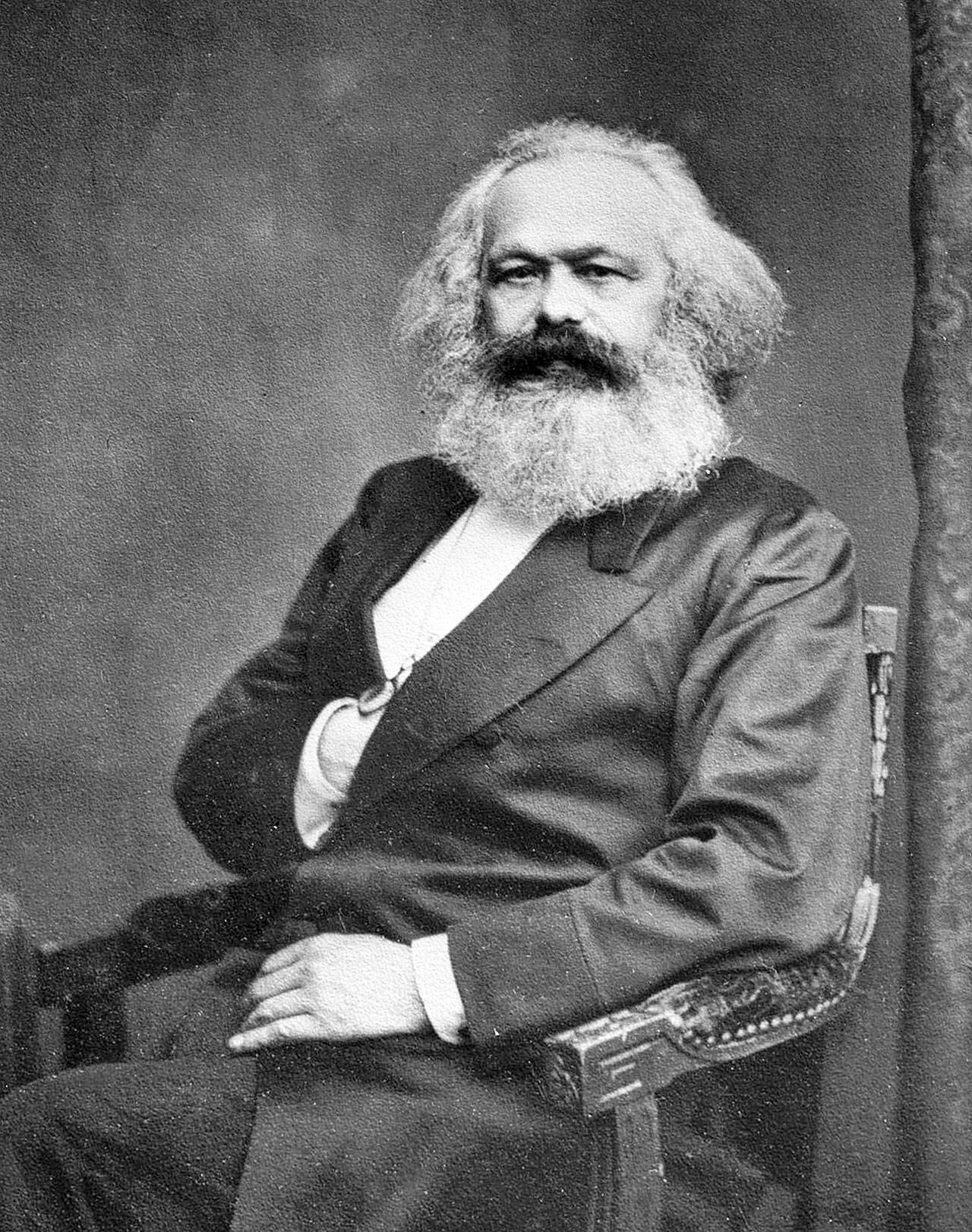 Marx photo causes kerfuffle
