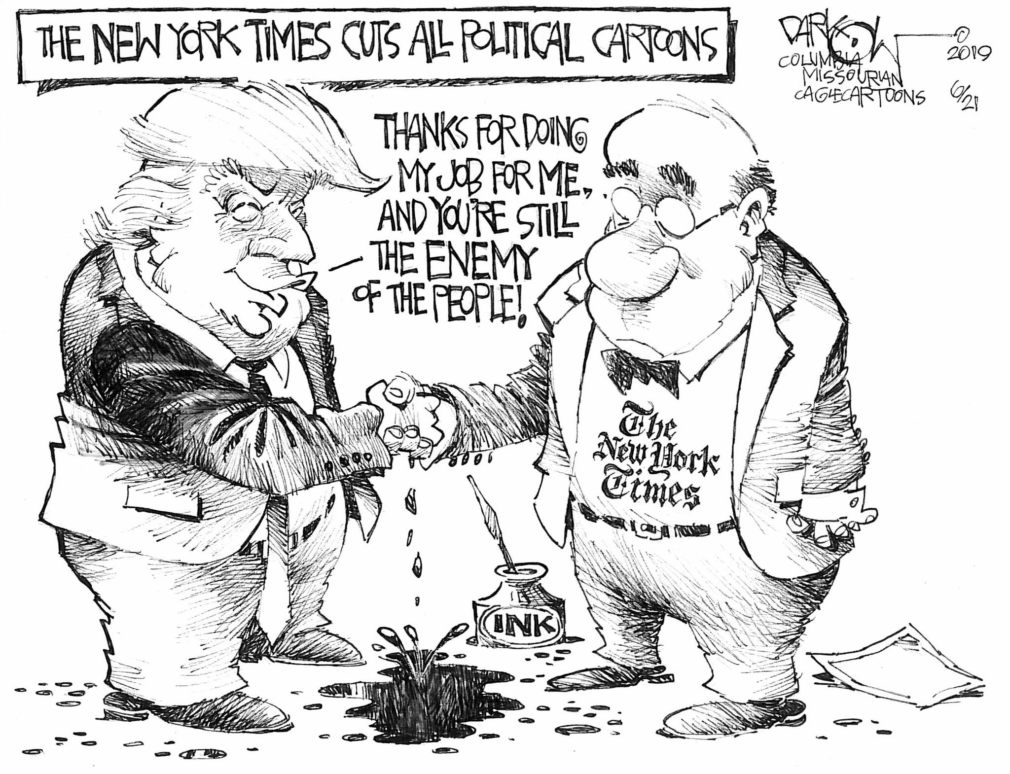 Cartoon for June 22, 2019