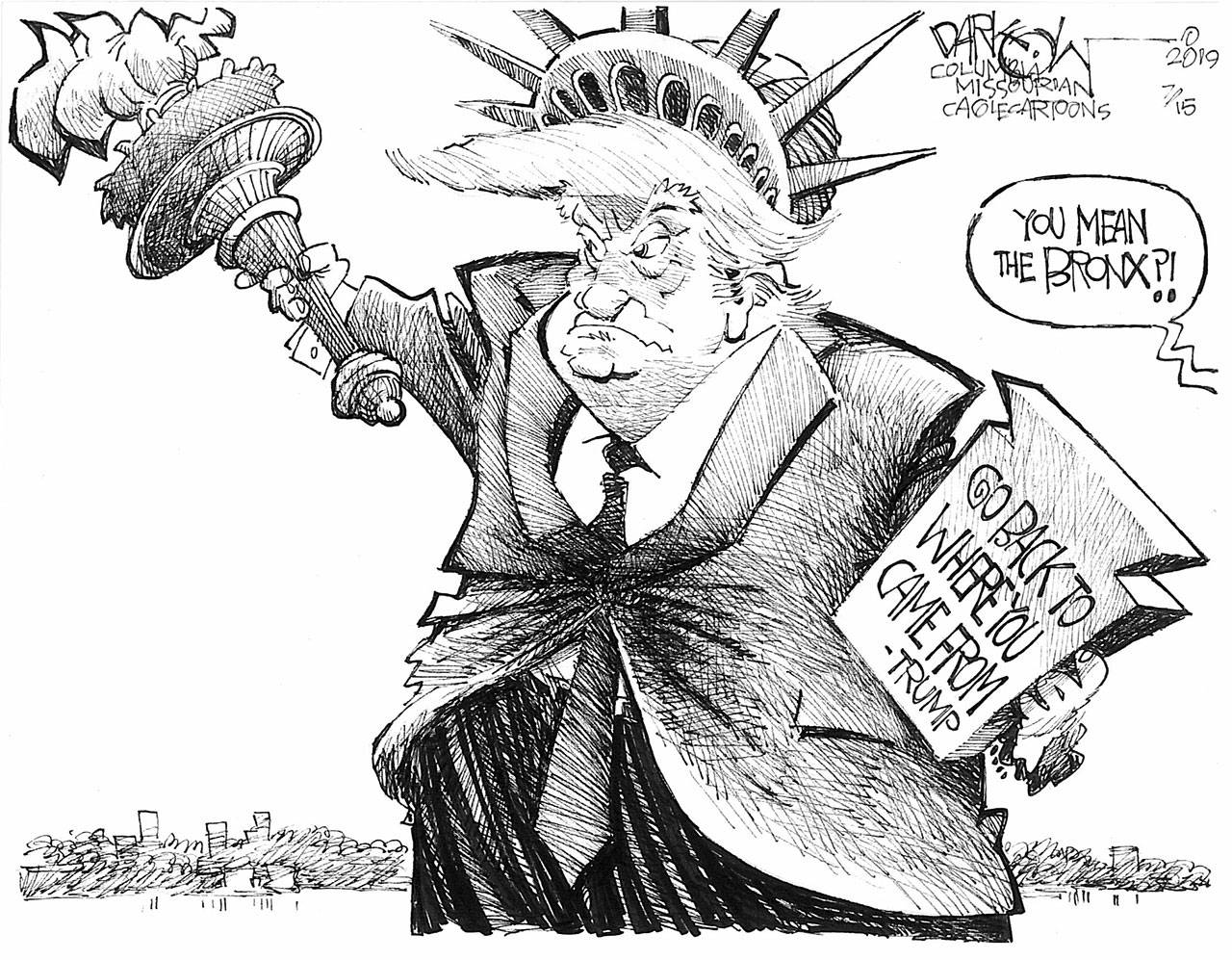 Cartoon for July 17, 2019
