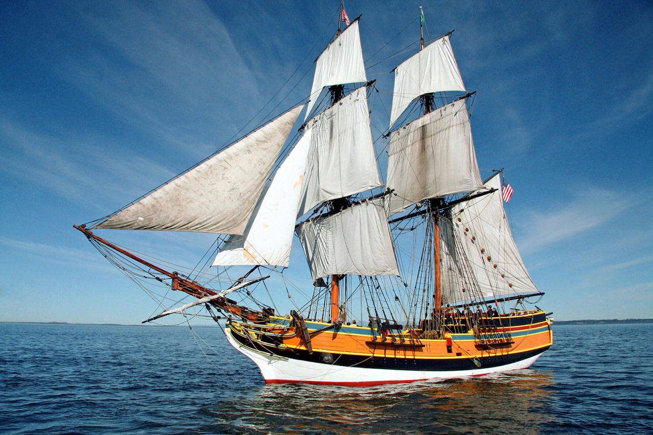 Lady Washington will soon set sail for Whidbey. (Photo submitted)
