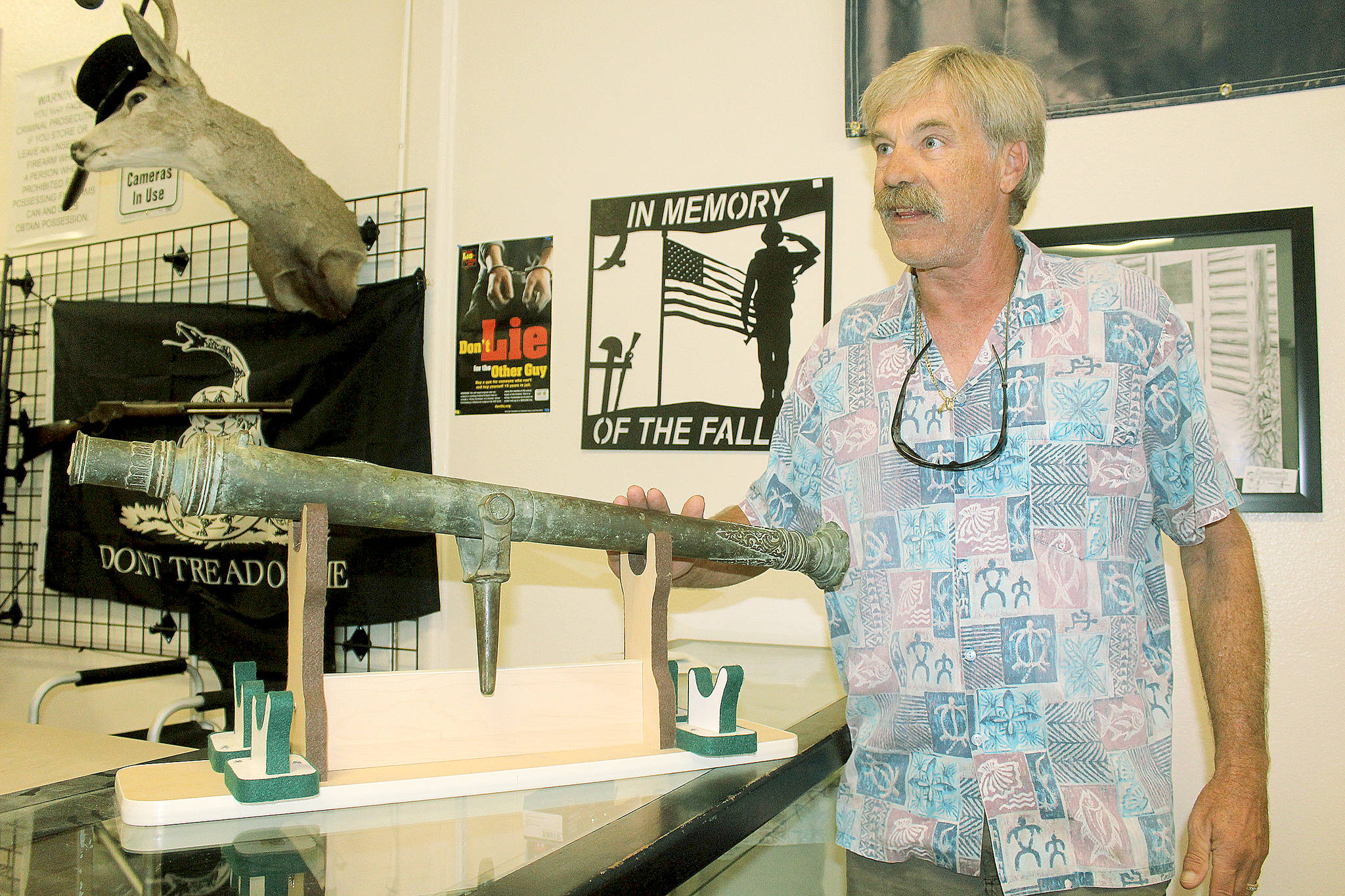 Picker finds 17th century cannon in storage unit South Whidbey Record