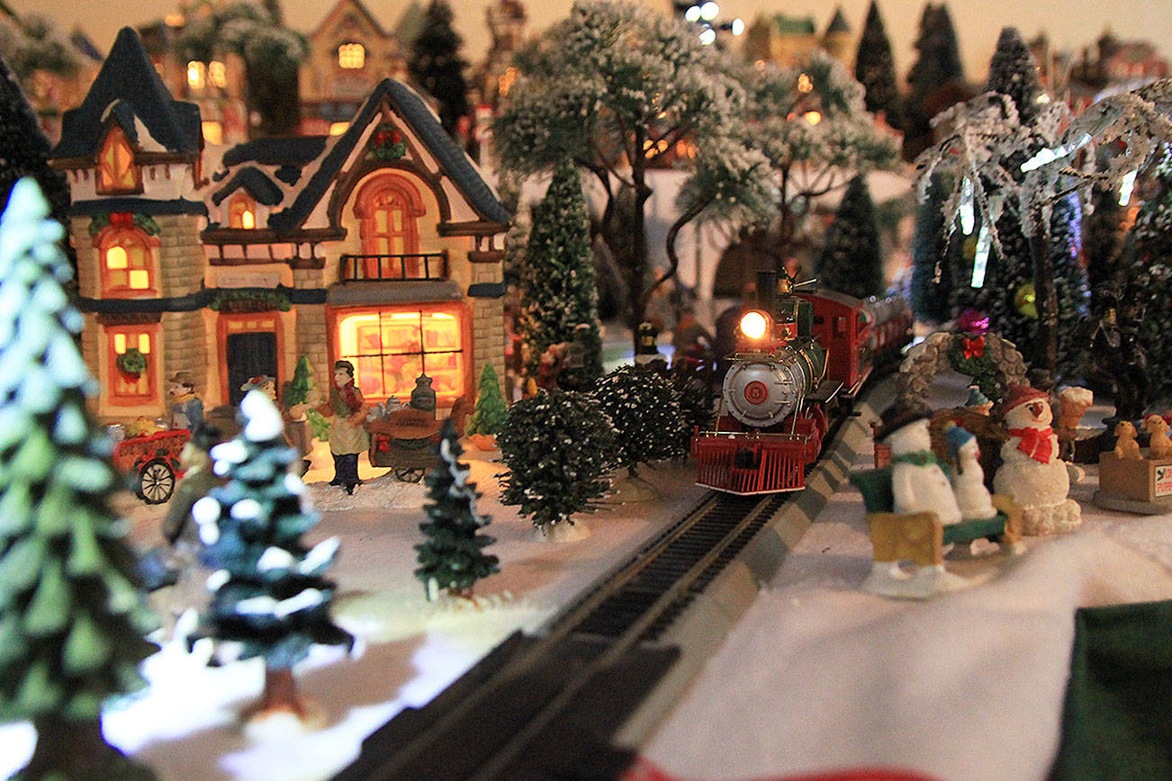 Village captures magic of Christmastime