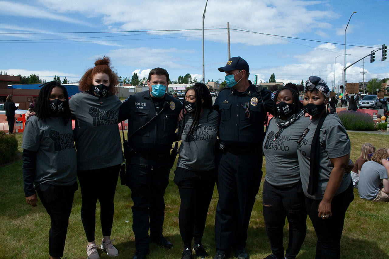 Second Black Lives Matter rally draws several hundred