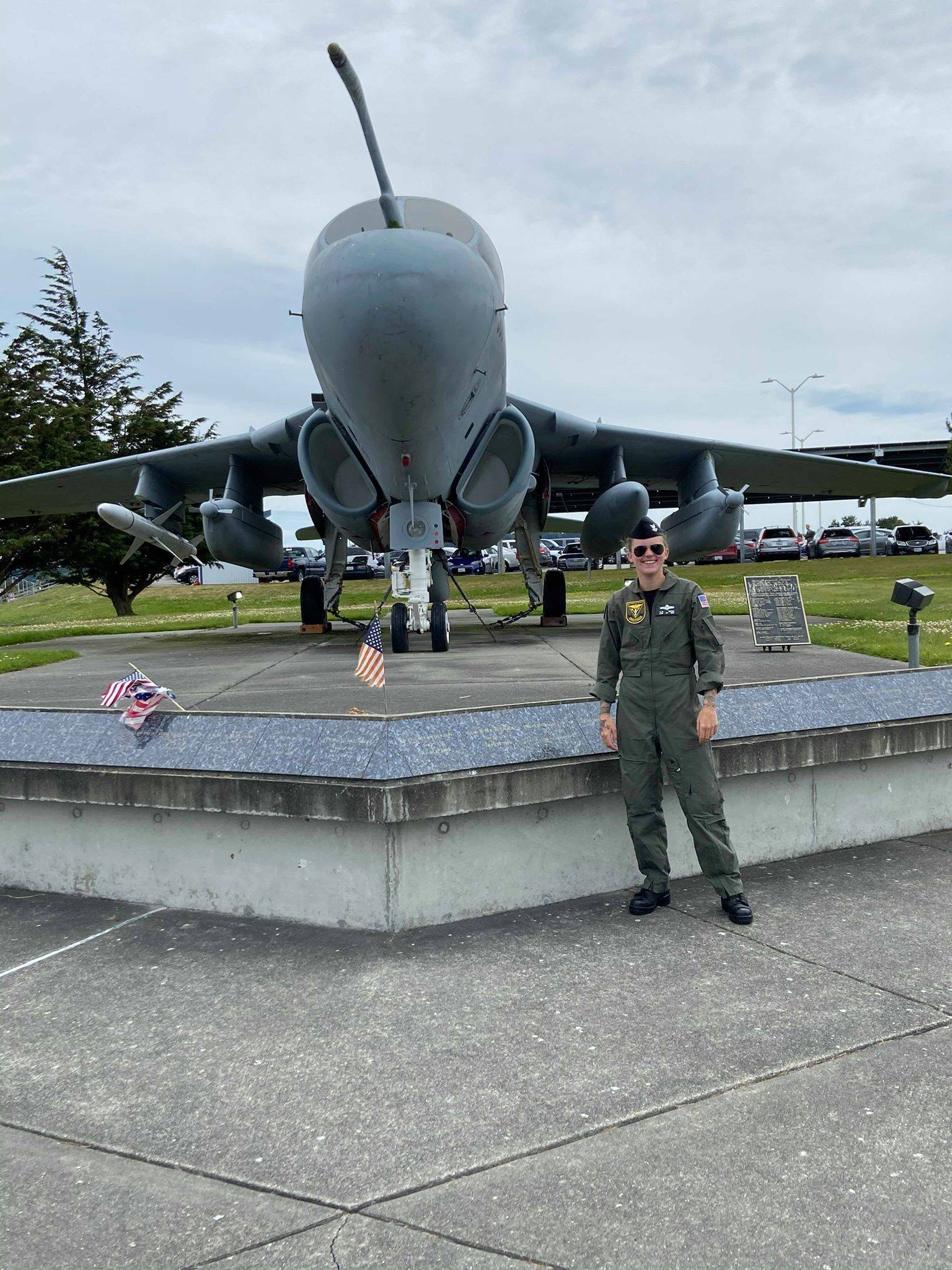 Sailor follows her father’s path to NAS Whidbey
