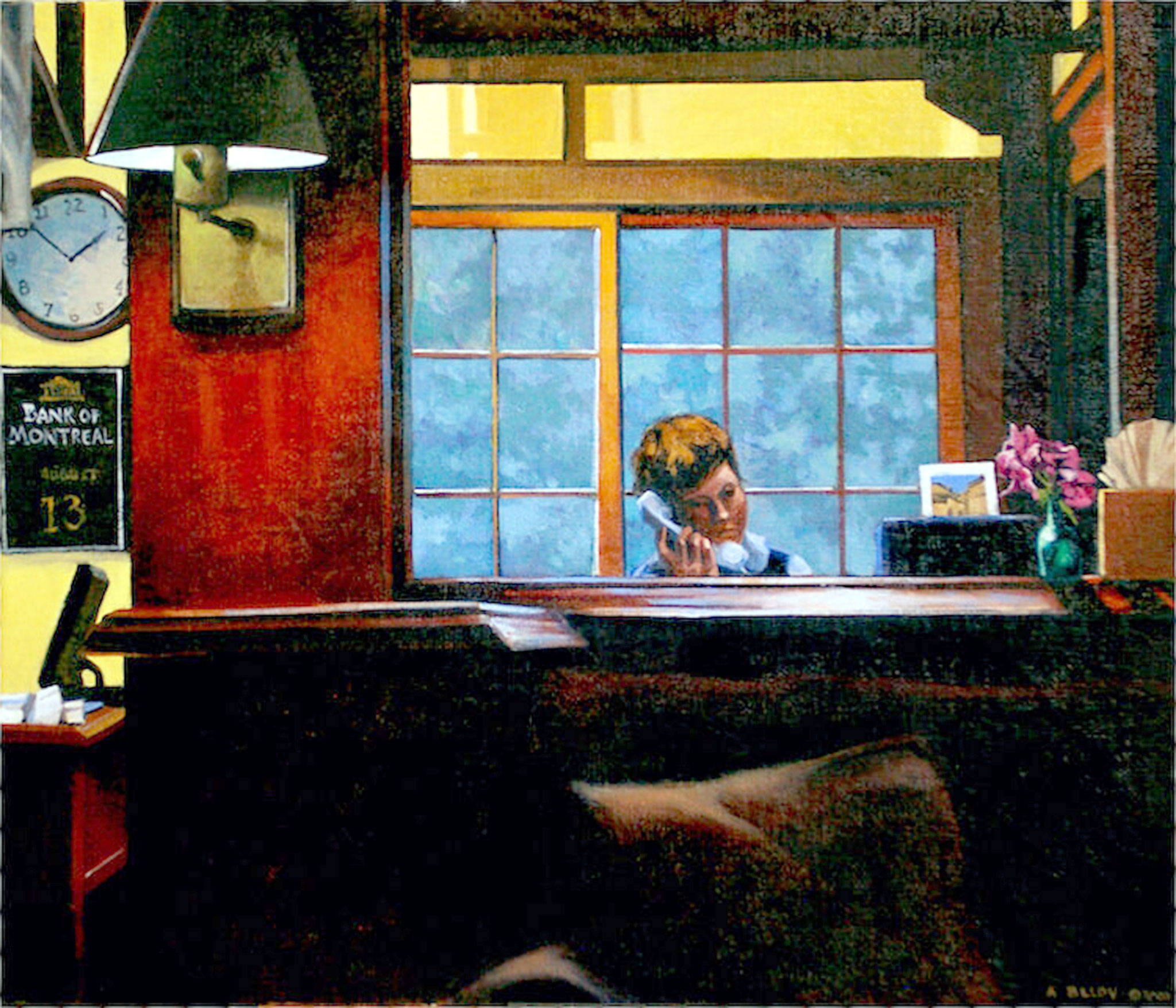 Belov artwork shown at Schouten Gallery during July