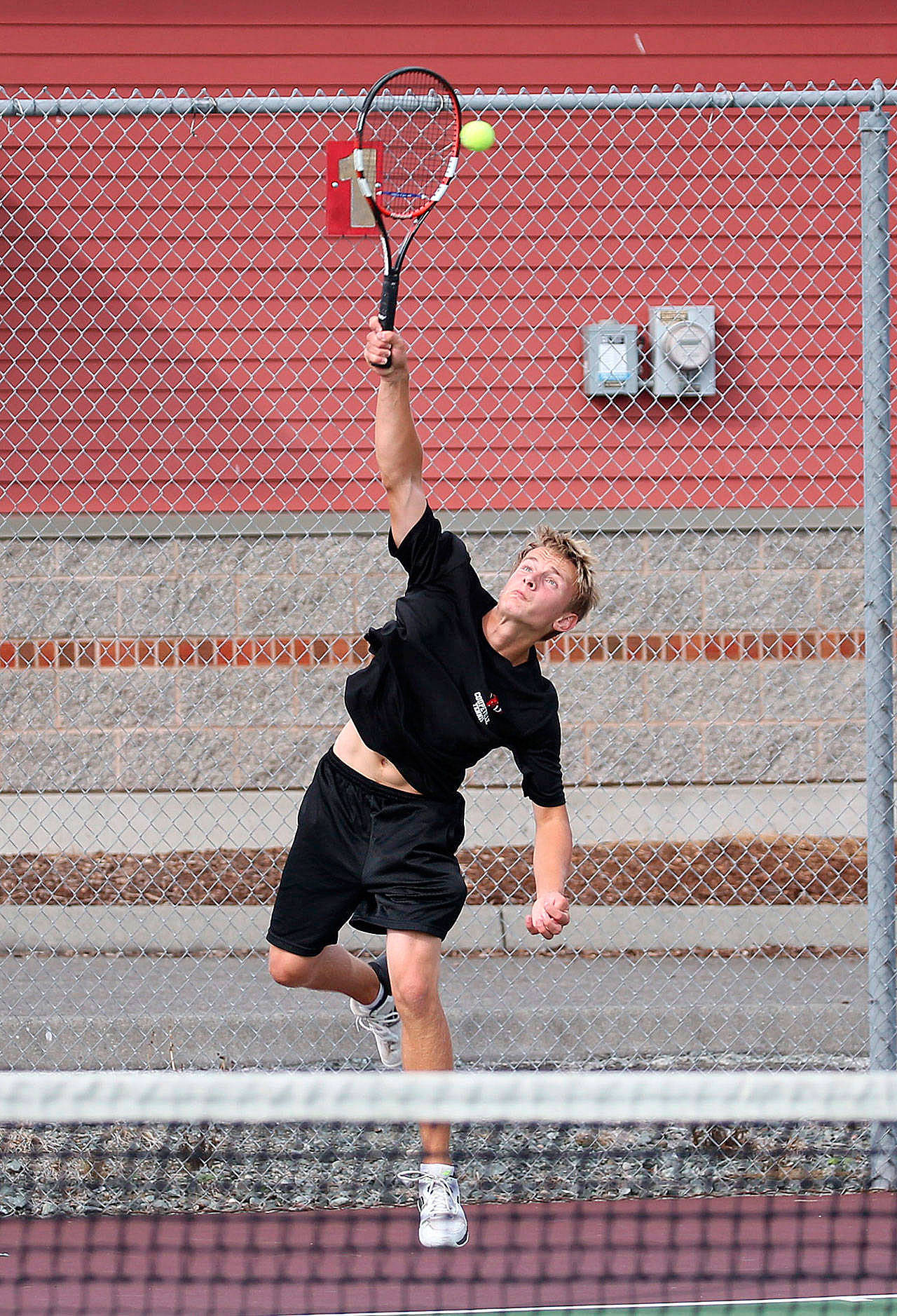 Drake Borden and the Coupeville tennis team had their season postponed until spring. (File photo)