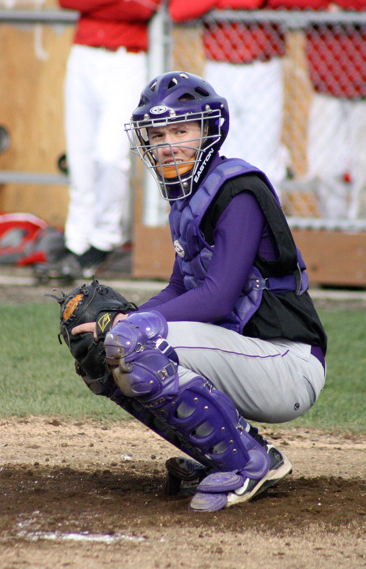 David Tillotson caught for Oak Harbor High School and Centralia College during his playing days. (File photo)