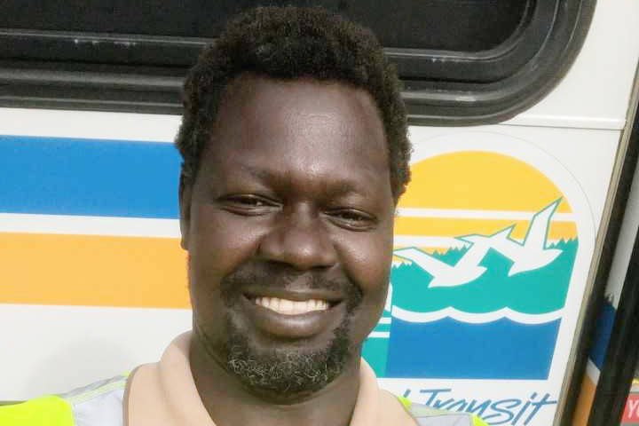 Accessing Island Transit has vastly improved Ioum Martin’s ability to get to work and school, and helped him budget his money and time.