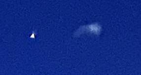 Photo provided
Oak Harbor resident Joe Cardinal captured this image of an unidentified light in the sky earlier this month.