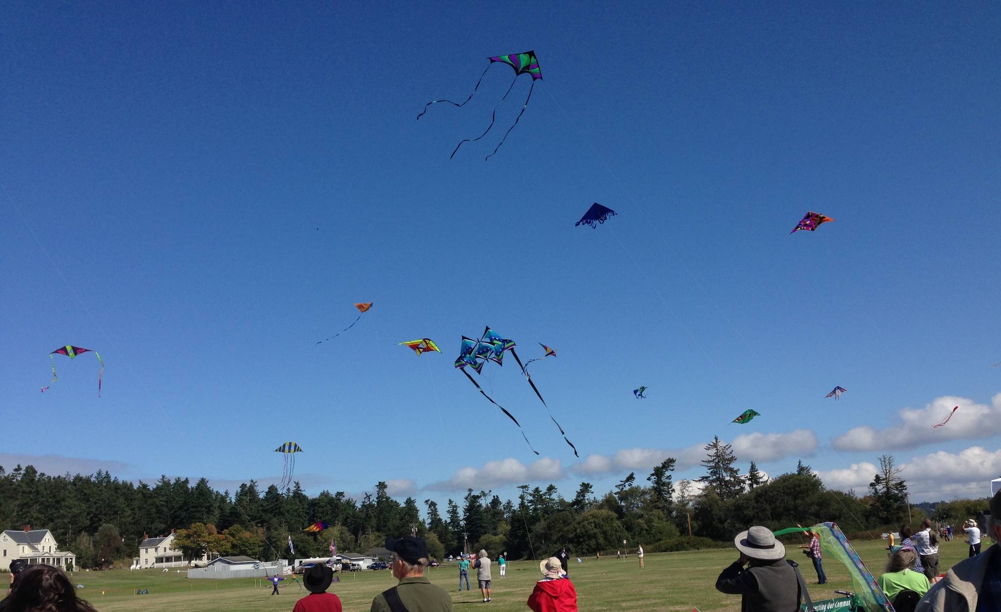 Photo courtesy of Whidbey Island Kite Festival
Kite fliers gather for the Whidbey Island Kite Festival in 2019. The Festival is one of many end-of-summer events happening on Whidbey Island.