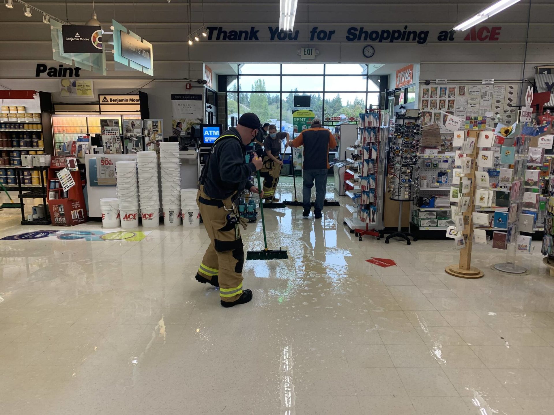 Flood in Ace Hardware leads to store closure South Whidbey Record