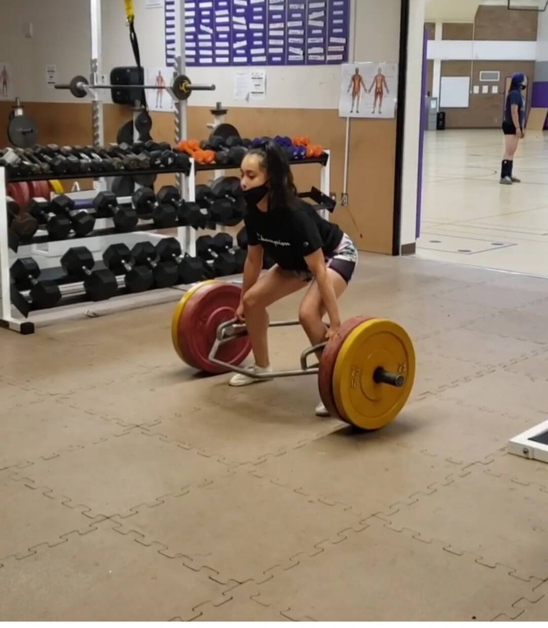 High school girls set records at powerlifting competition