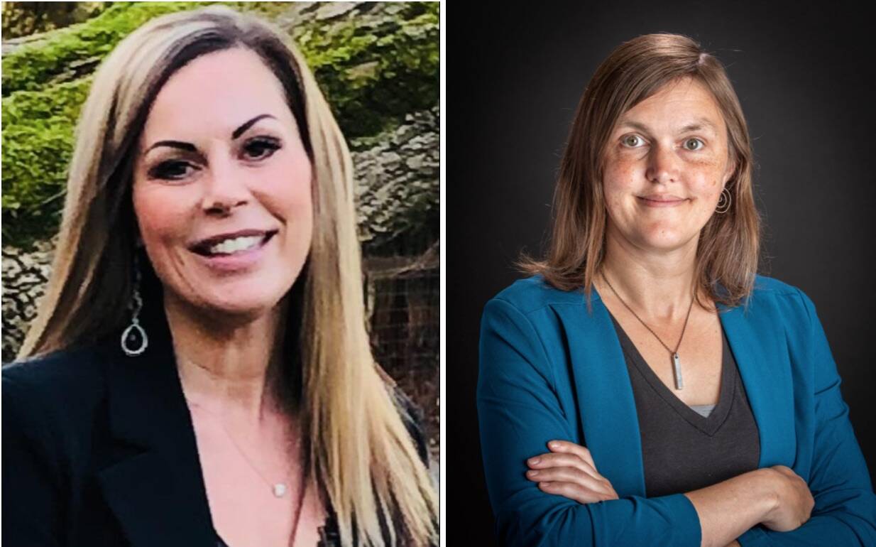 Farrah Manning Davis, left, and Marnie Jackson.