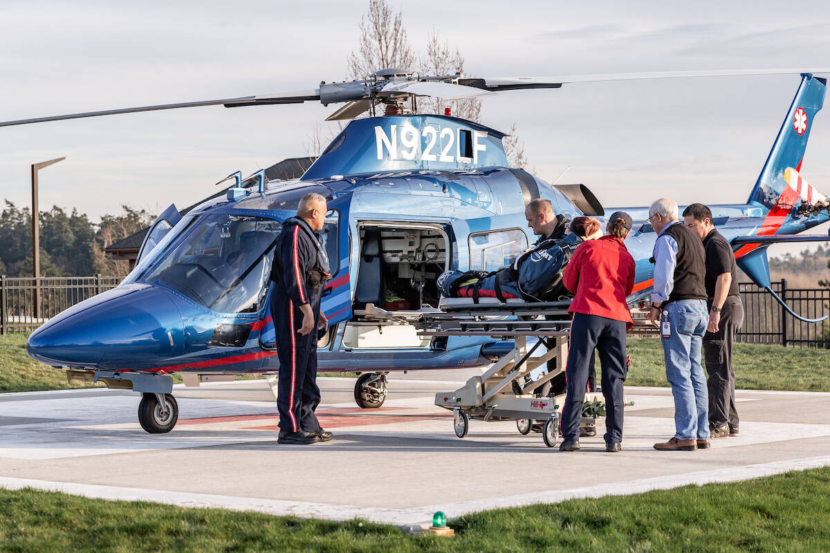 In critical situations, the WhidbeyHealth EMS team will stabilize patients at the WhidbeyHealth ED, then transfer them by ambulance or Life Flight teams to local and regional hospitals or specialized care facilities to ensure the best possible care and outcomes.
