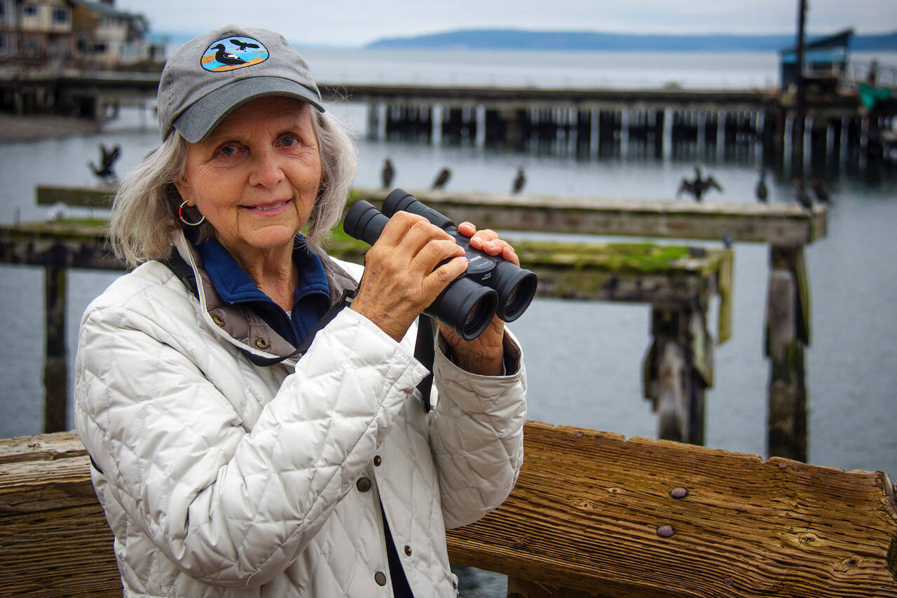 Watcher on the beach South Whidbey Record