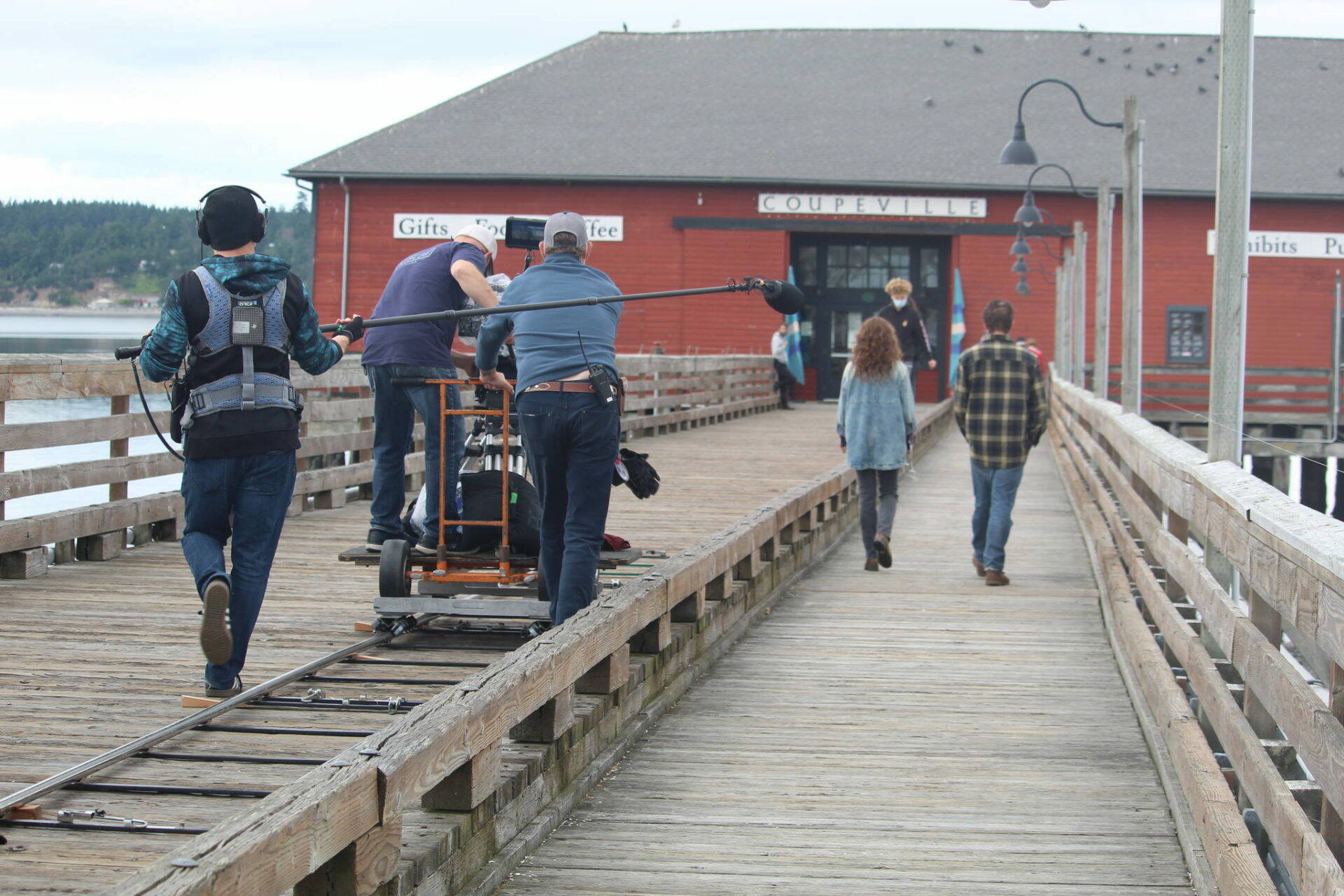 “Midday Black, Midnight Blue” was filmed in part on Whidbey Island last year. The movie will premiere at the Seattle International Film Festival April 21 and is available for online streaming until April 24. (File photo by Karina Andrew/Whidbey News-Times)