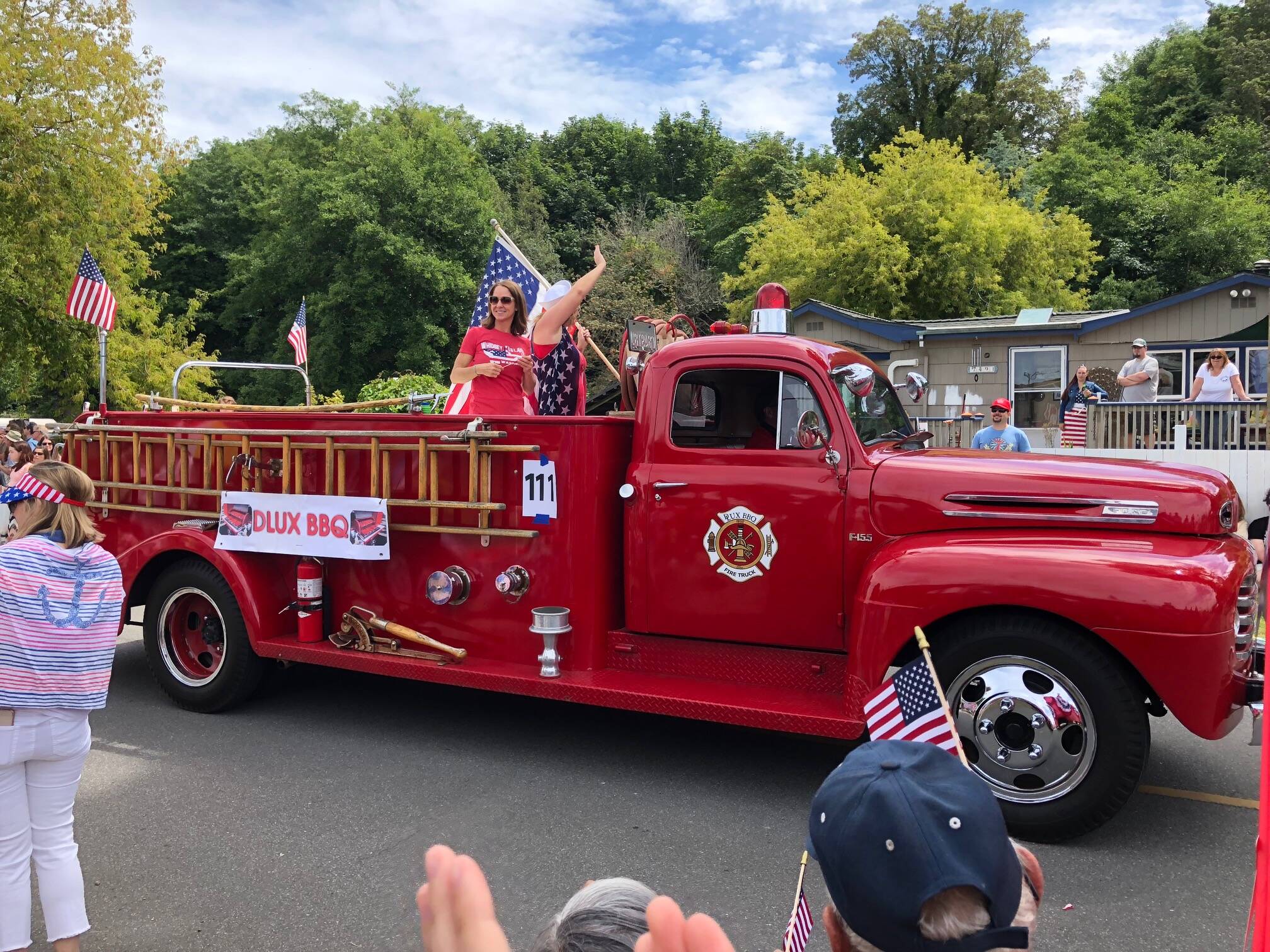 Photos provided
Participants at a former Maxwelton Fourth of July Parade in 2018.