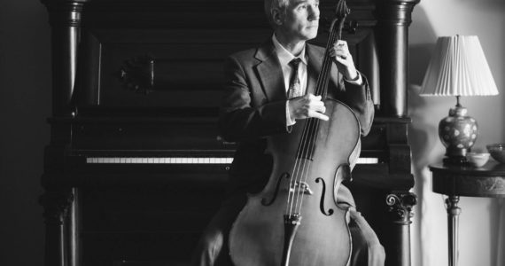 Photo provided
Cellist Gideon Freudmann, now a South Whidbey resident, has accompanied silent films in movie houses across the nation.
