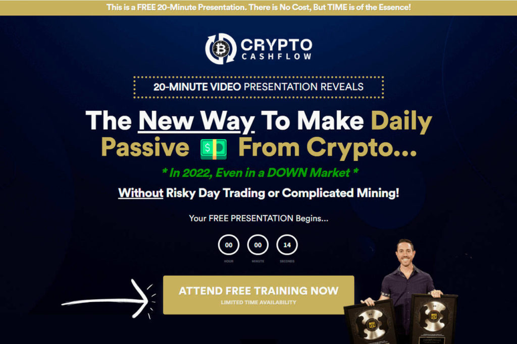 Crypto Cashflow Reviews Earn Passive Crypto Cash Flow Training