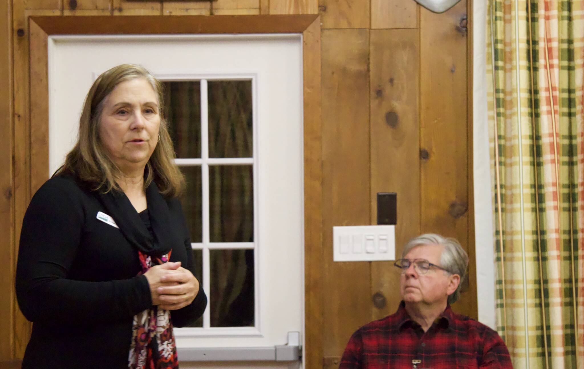 Photo by Rachel Rosen/Whidbey News-Times
Helen Price Johnson, Director of Rural Development at the United States Department of Agriculture, spoke at the Greenbank Progressive Club Nov. 10.
