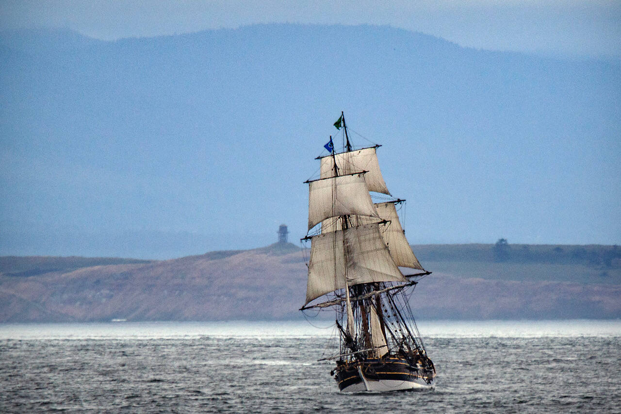 The Lady Washington and other tall ships that visit Whidbey Island are symbolic of the areas maritime heritage. (Photo by David Welton)