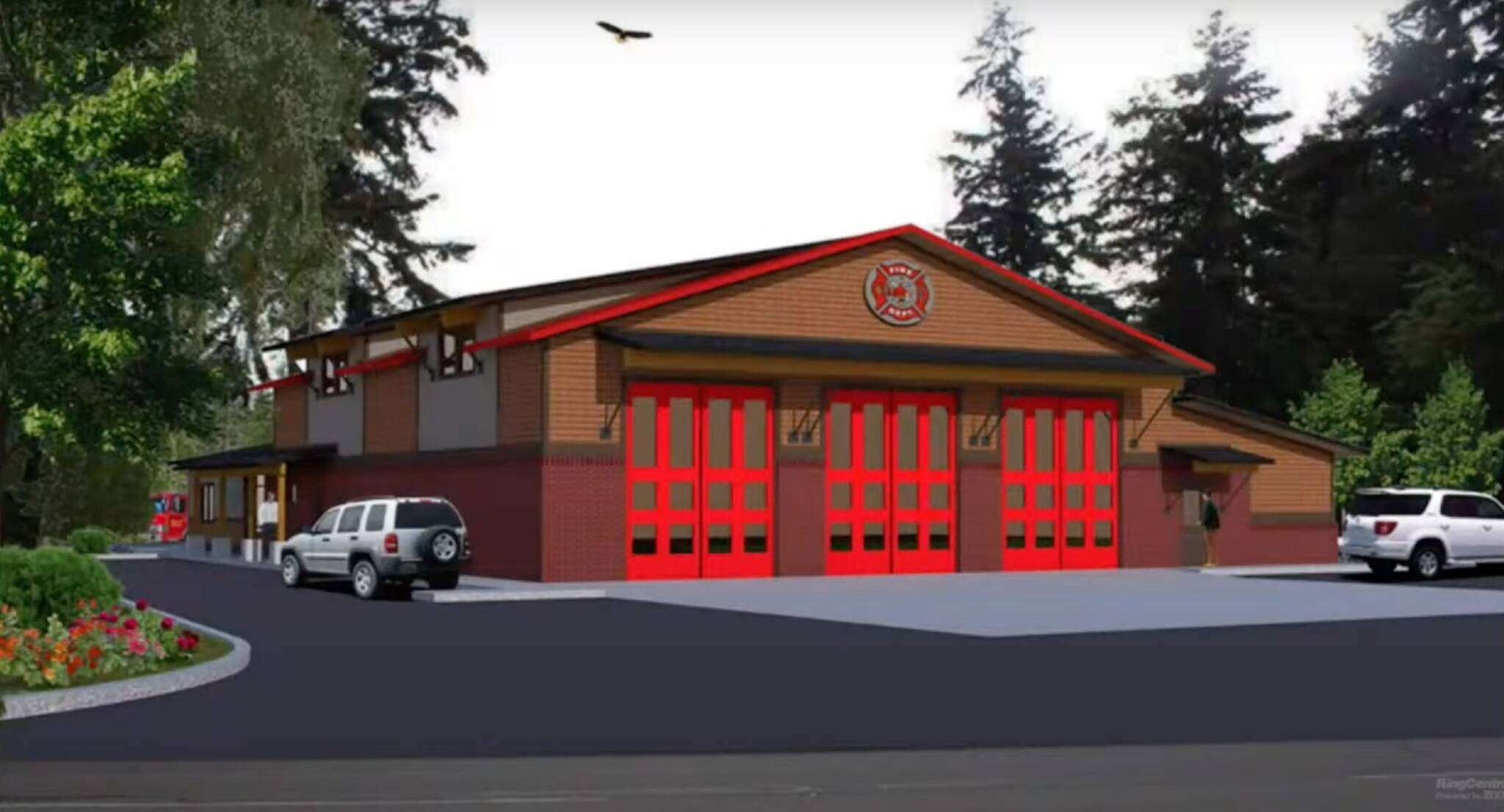 Photo provided
The architectural design for Oak Harbors new fire station.