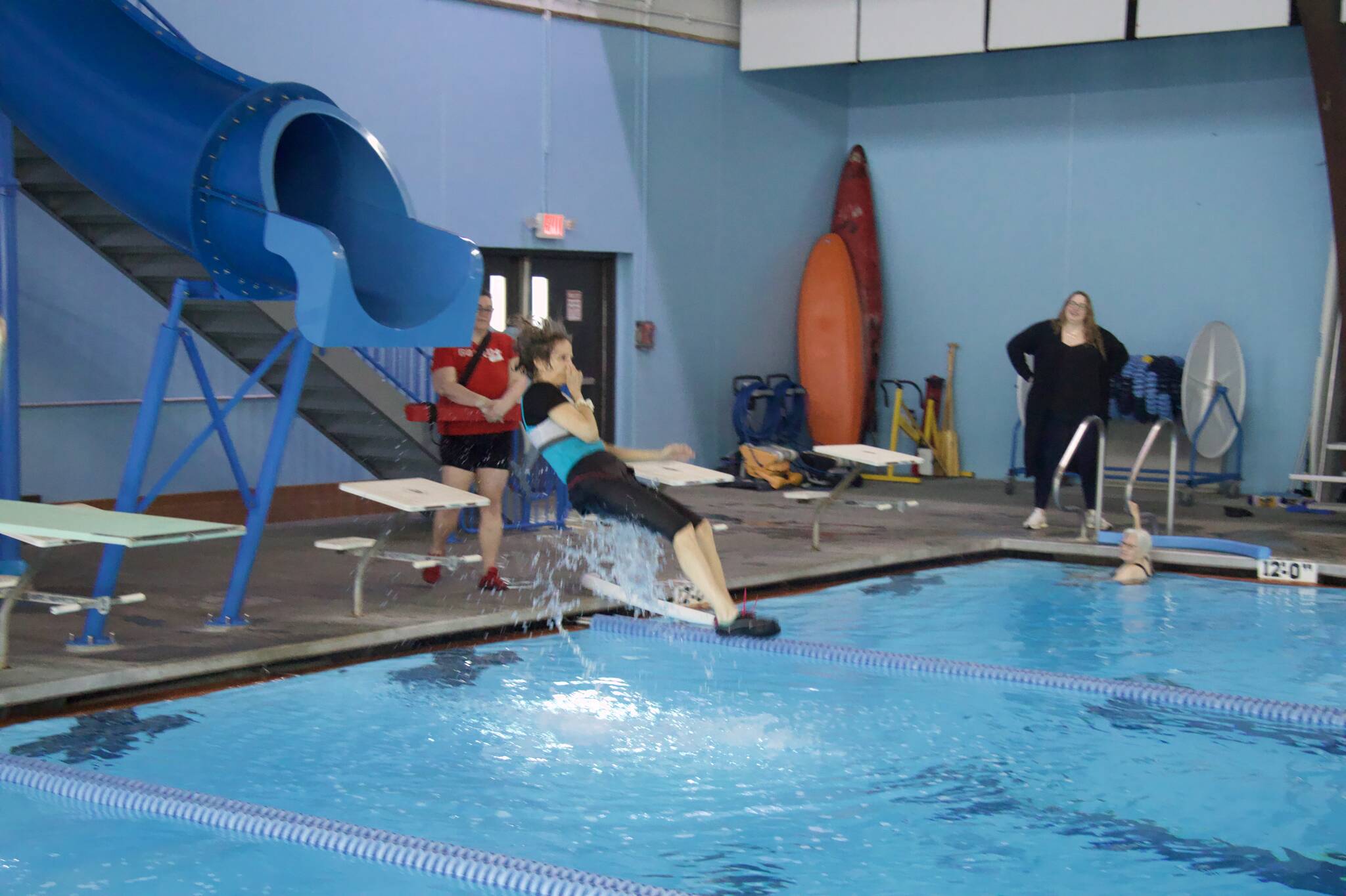 Oak Harbor pool gets a new slide South Whidbey Record