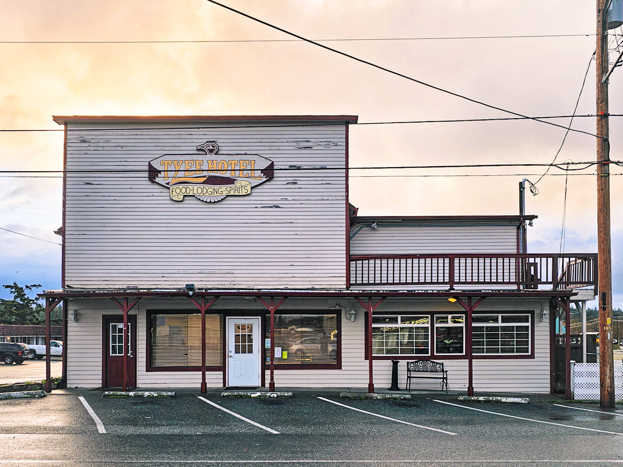 The Tyee Restaurant, known historically as Pats Place, was awarded a $7,040 Ebeys Forever grant for paint and siding repairs. (Photo provided)