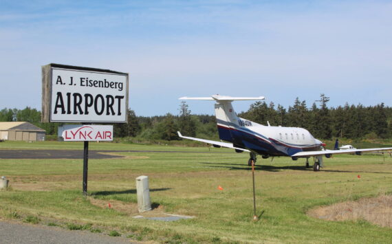 Photo by Karina Andrew/Whidbey News-Times
The Port of Coupeville has been approved for a bond to purchase the A.J. Eisenberg Airport in Oak Harbor.