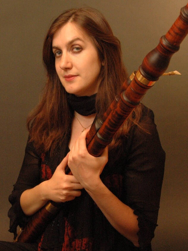 Anna Marsh will play the dulcian, a renaissance bassoon, at a Salish Sea Early Music Festival program on Whidbey. (Photo provided)