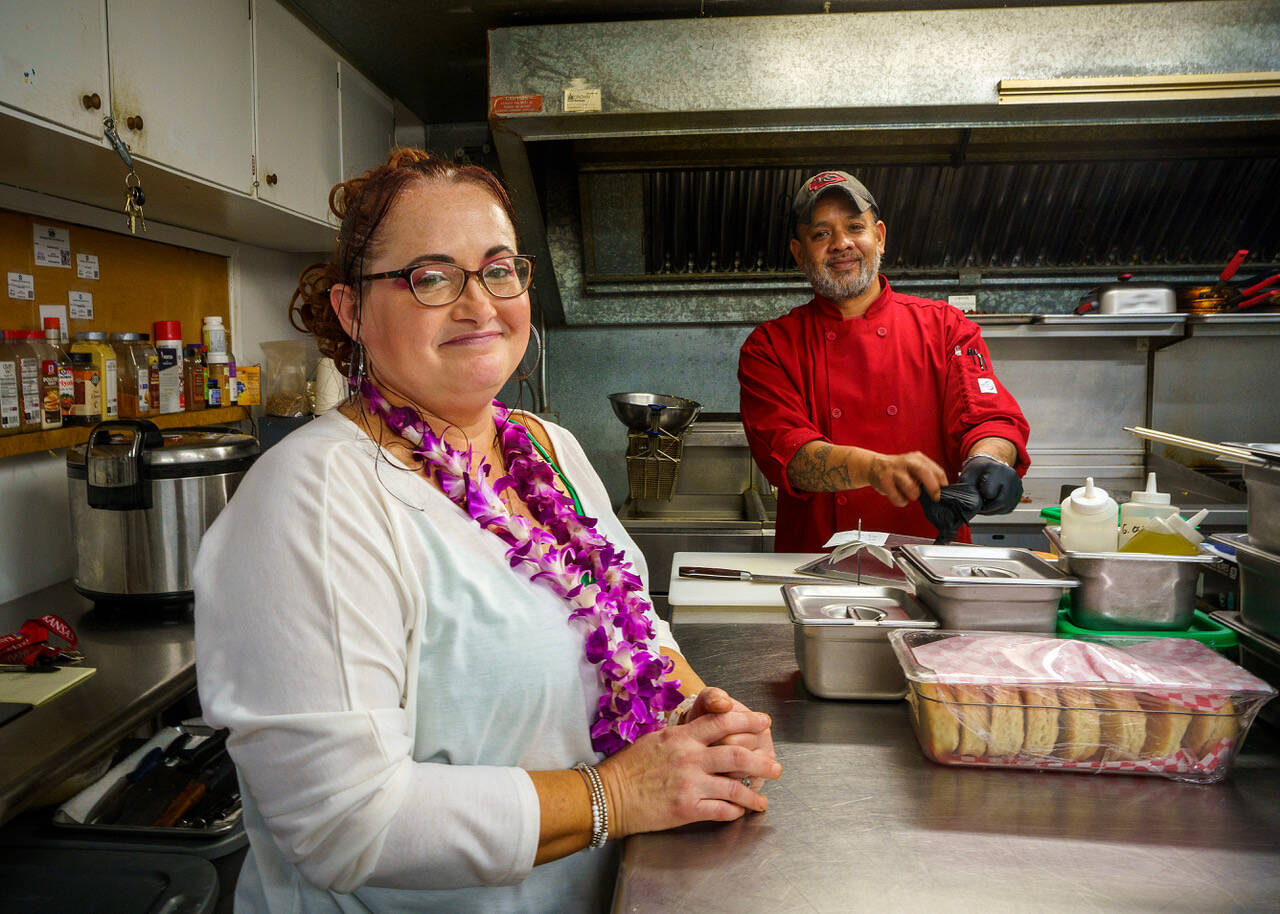 Stephanie and Chris Balora are the owners of one of South Whidbey’s newest restaurants, Ikaika Bistro. The business currently operates out of the kitchen at the American Legion Post 141 building but will be moving to a food truck location this fall.