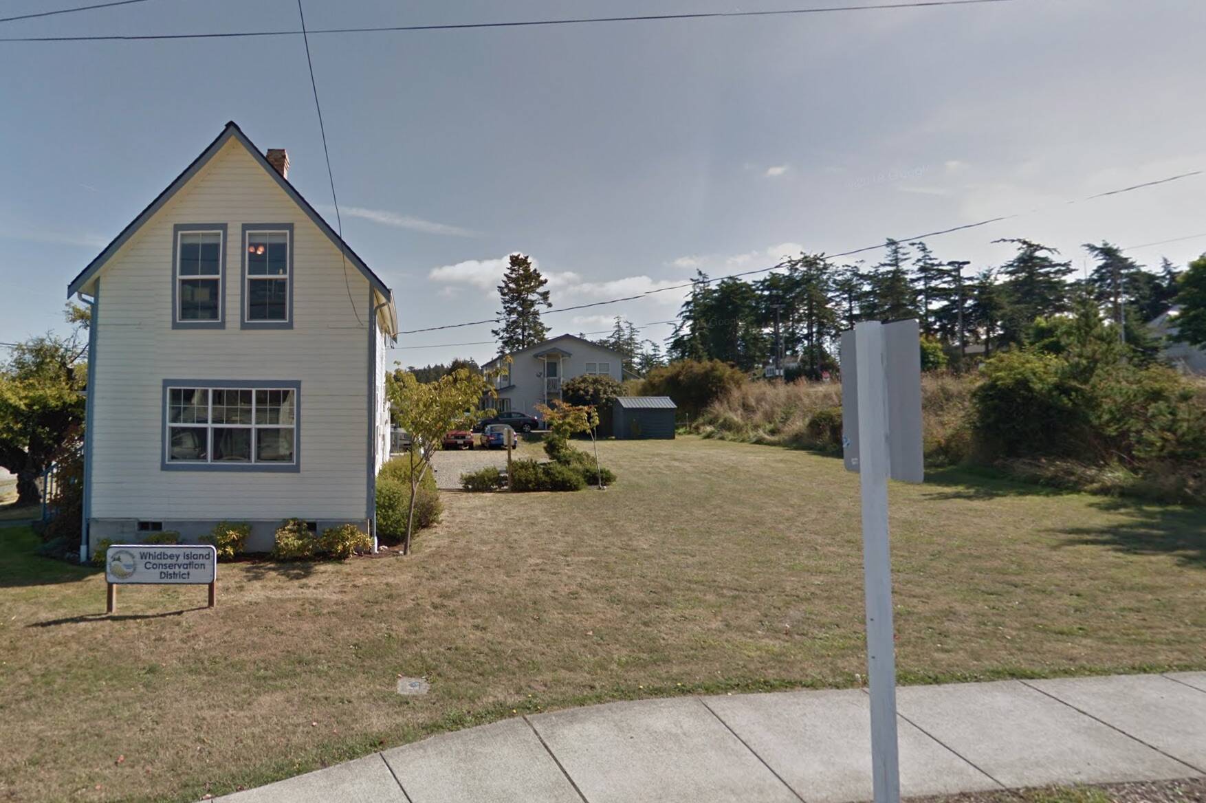 The town of Coupeville is considering purchasing a lot at 1 NE 4th Street. (Google Maps image)