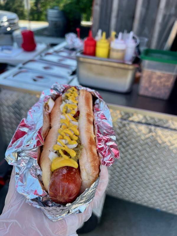A loaded frank with all the fixings. (Photo provided)