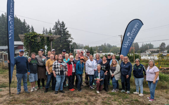 Windermere Whidbey team spent its 2023 Community Service Day giving back at Good Cheer Food Bank and Donation Center in Bayview. Photo courtesy Windermere Whidbey