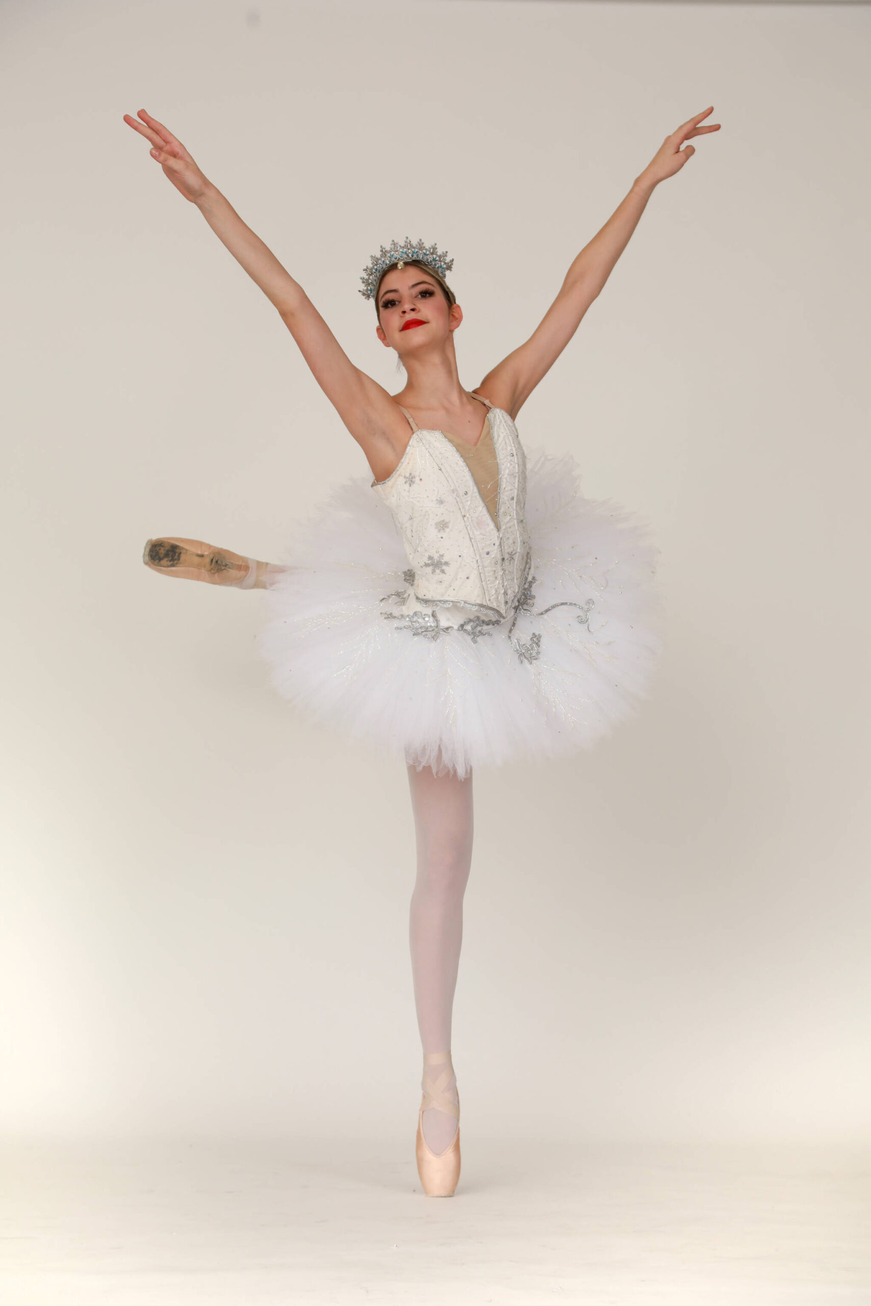 Yarrow Batiste takes the role of the Snow Queen in WIDTs 2023 production of The Nutcracker. (Photo by Michael Stadler)