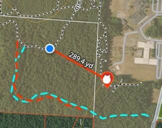 The proposed trail would cross into South Whidbey School District property. (Photo provided)