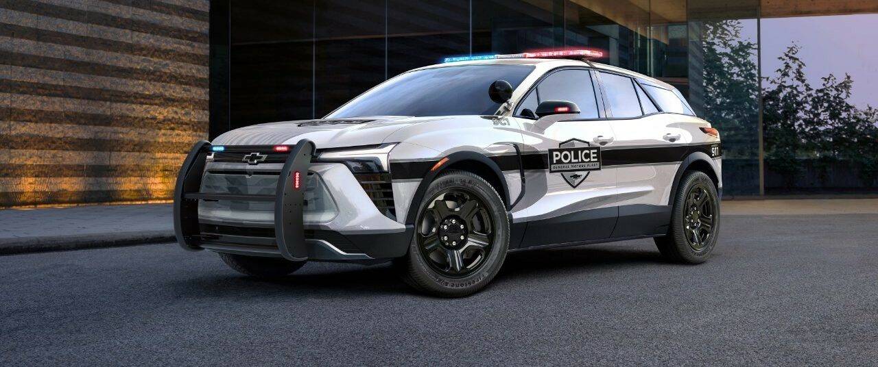 The Oak Harbor Police Department is eyeing the Chevrolet Blazer EV Police Pursuit Vehicle as a possible vehicle for its electric fleet.
