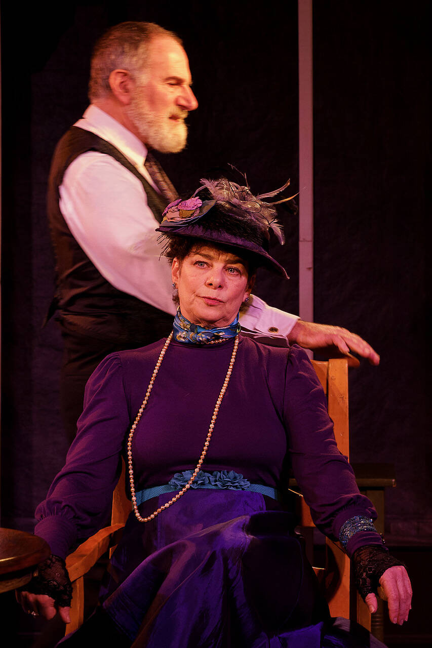 Photo by David Welton
In A Dolls House, Part 2, Nora (Patricia Duff) returns to the home she left 15 years ago to ask her husband (Jeff Natter) an important question.