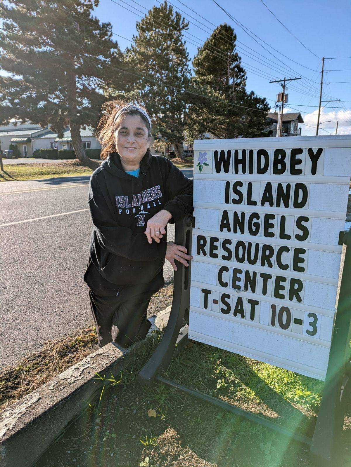 For the past four years, Cindy Buchanan has helped organize a network of volunteers known as Whidbey Island Angels. The resource center of the same name, which was located in Freeland, closed last week. (Photo provided)