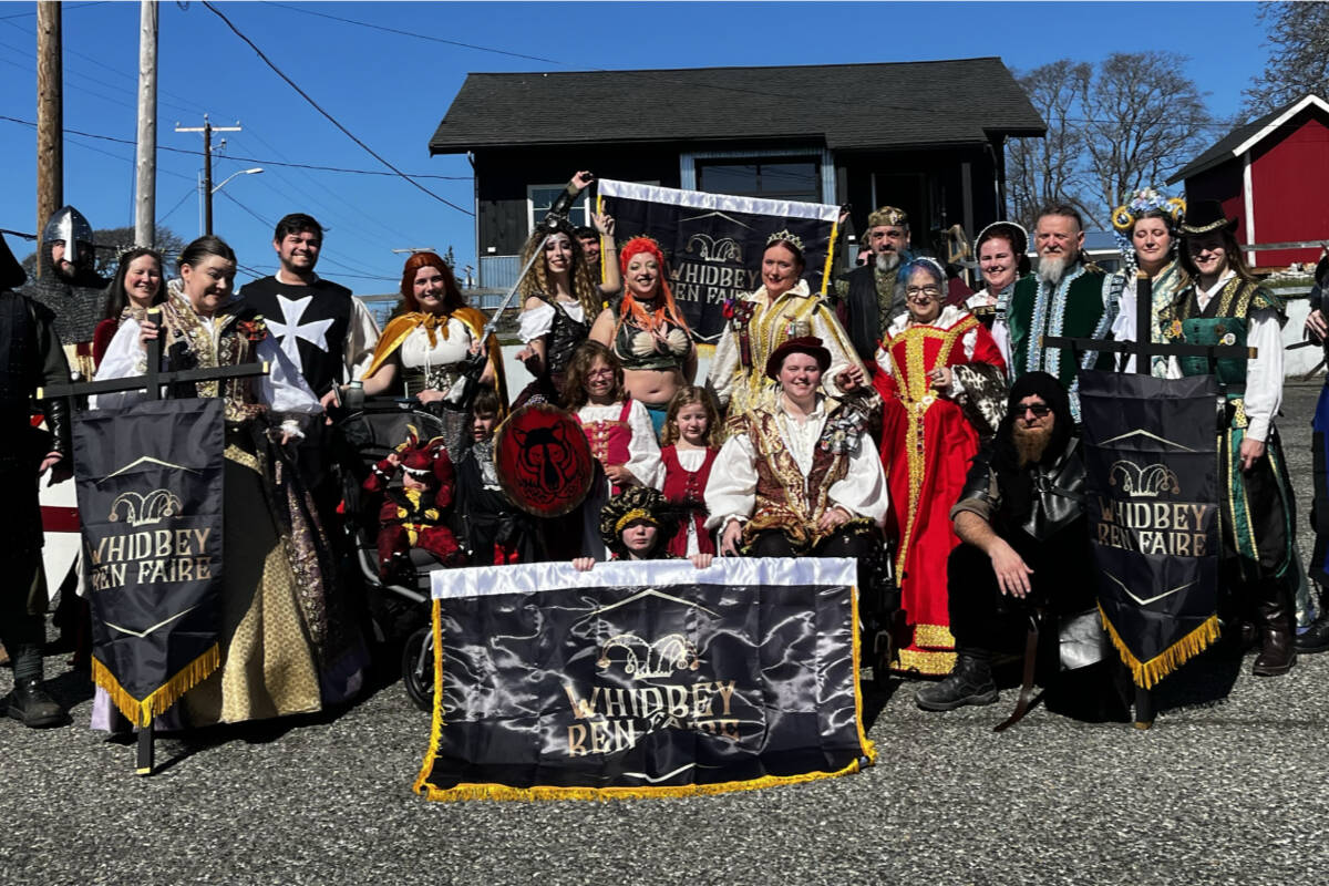 A “medieval fantasy festival,” the Whidbey Ren Faire will fill the Whidbey Island Fairgrounds & Events Center, May 25 and 26, sponsored in part by Peoples Bank. Photo courtesy Peoples Bank