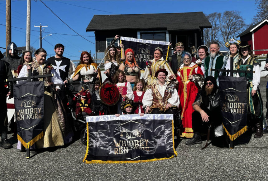 <p>A “medieval fantasy festival,” the Whidbey Ren Faire will fill the Whidbey Island Fairgrounds & Events Center, May 25 and 26, sponsored in part by Peoples Bank. Photo courtesy Peoples Bank</p>