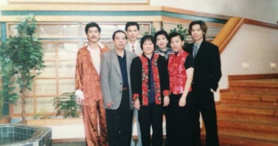 Photo provided
A family photo of Jack Ng, his siblings and parents. Jack Ng is on the far right with his “Alaska long hair.”