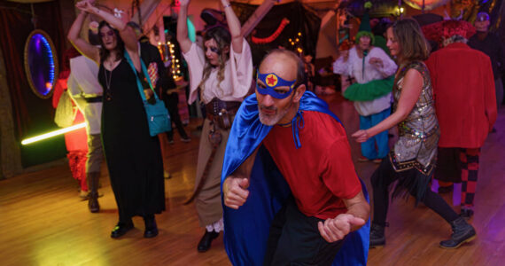 Photo by David Welton
The Black Cat Ball is a highlight of Halloween on South Whidbey each year.
