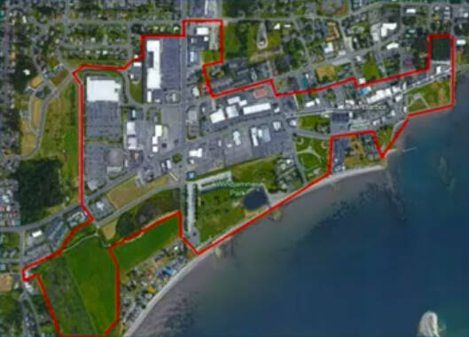 (Photo provided) This is a proposed designated area, but Oak Harbor Police Chief Tony Slowik said they will revise that boundary to enusre it matches the police department’s data.