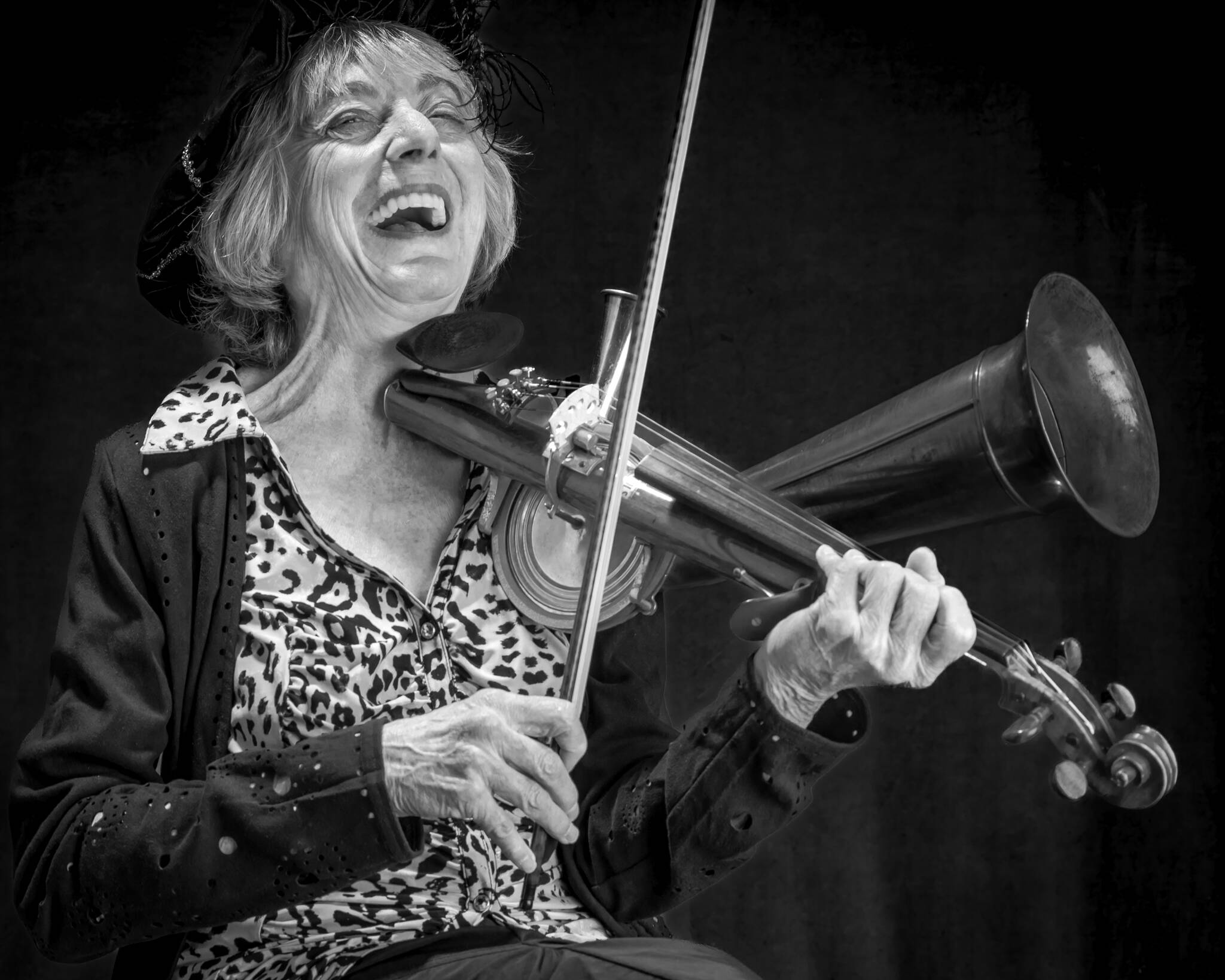 Photo by David Hundley
Musician Toni Talia Marcus emanates with joy in her artist photo.