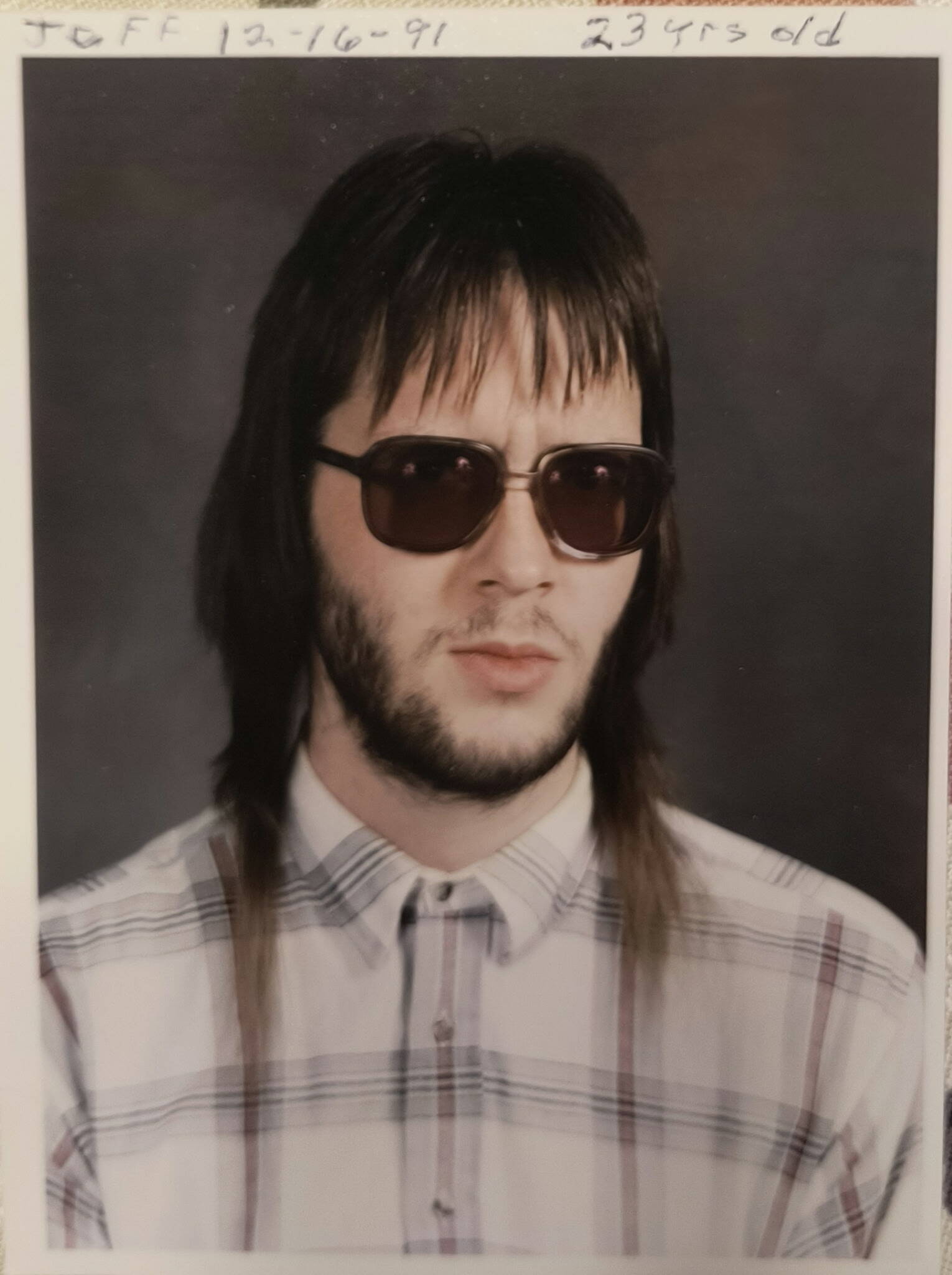 Photos provided
In his younger years, Pangburn rocked a mullet.