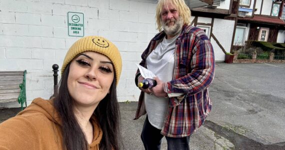 Photo provided
Krista Vanicsek started a GoFundMe me for “Jeff the Giant” after his selfless act in his attempt to save 15-year-old Grace Horn from a burning car.